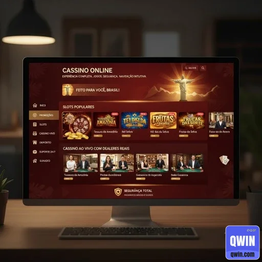 qwin - interface premium - Cadastro na Plataforma