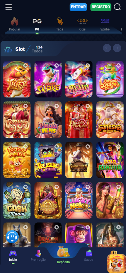 Prêmios Jogos qwin.com